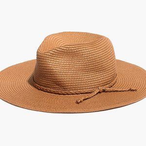 Madewell Mesa Hat in Warm Nutmeg (NWT)